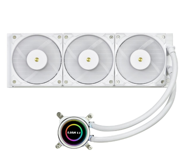 Lian Li Galahad II 360 Trinity Performance White 3x120mm - 1182007 - zdjęcie 2